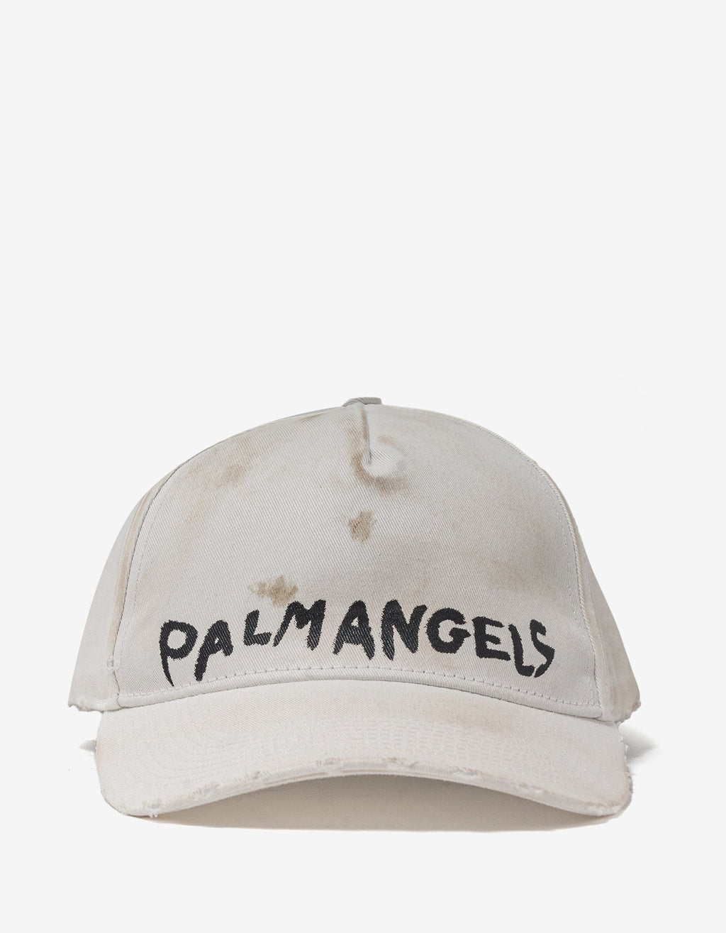 Palm Angels Light Beige Seasonal Logo Cap