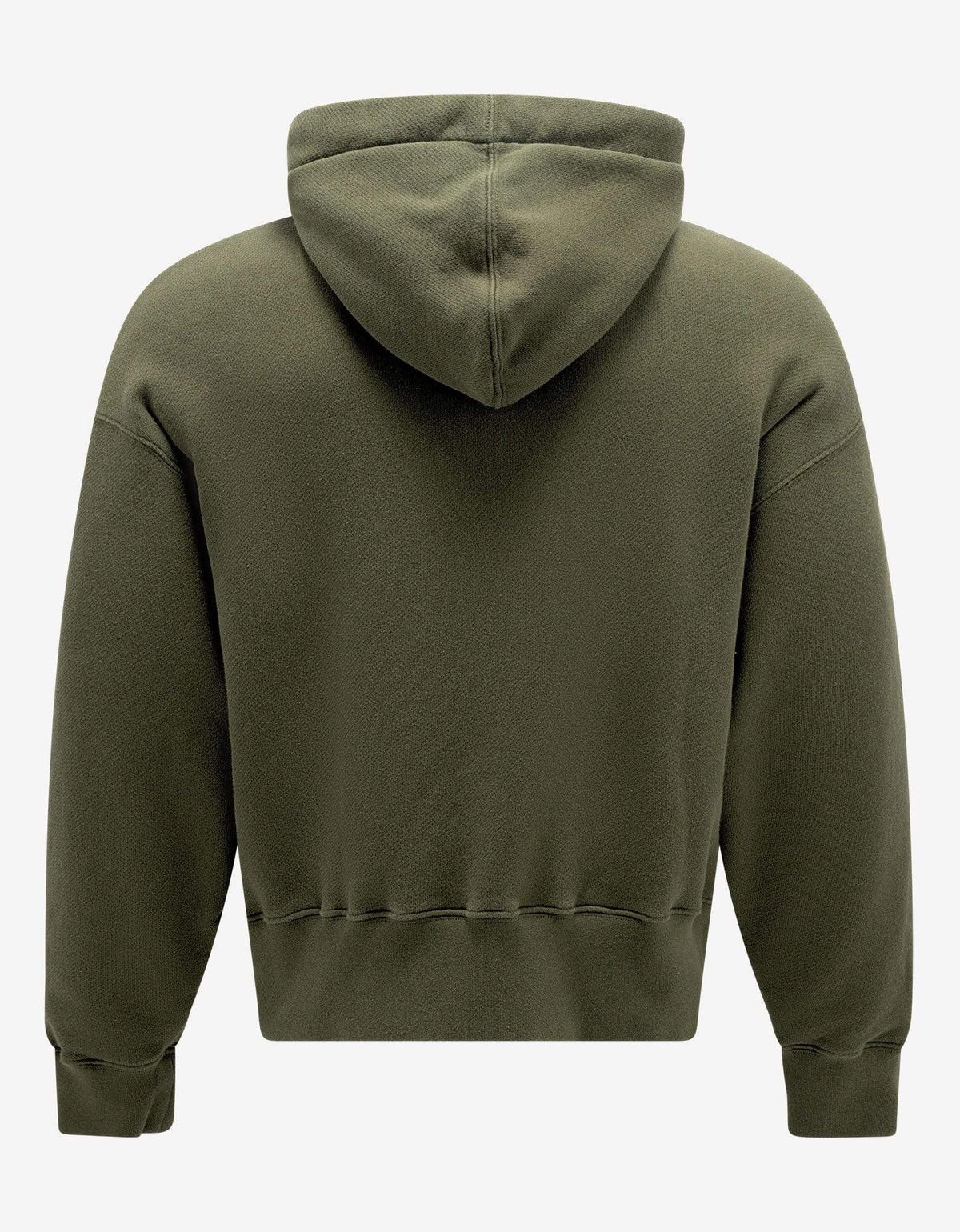 Palm Angels Military Green Bear Embroidery Hoodie