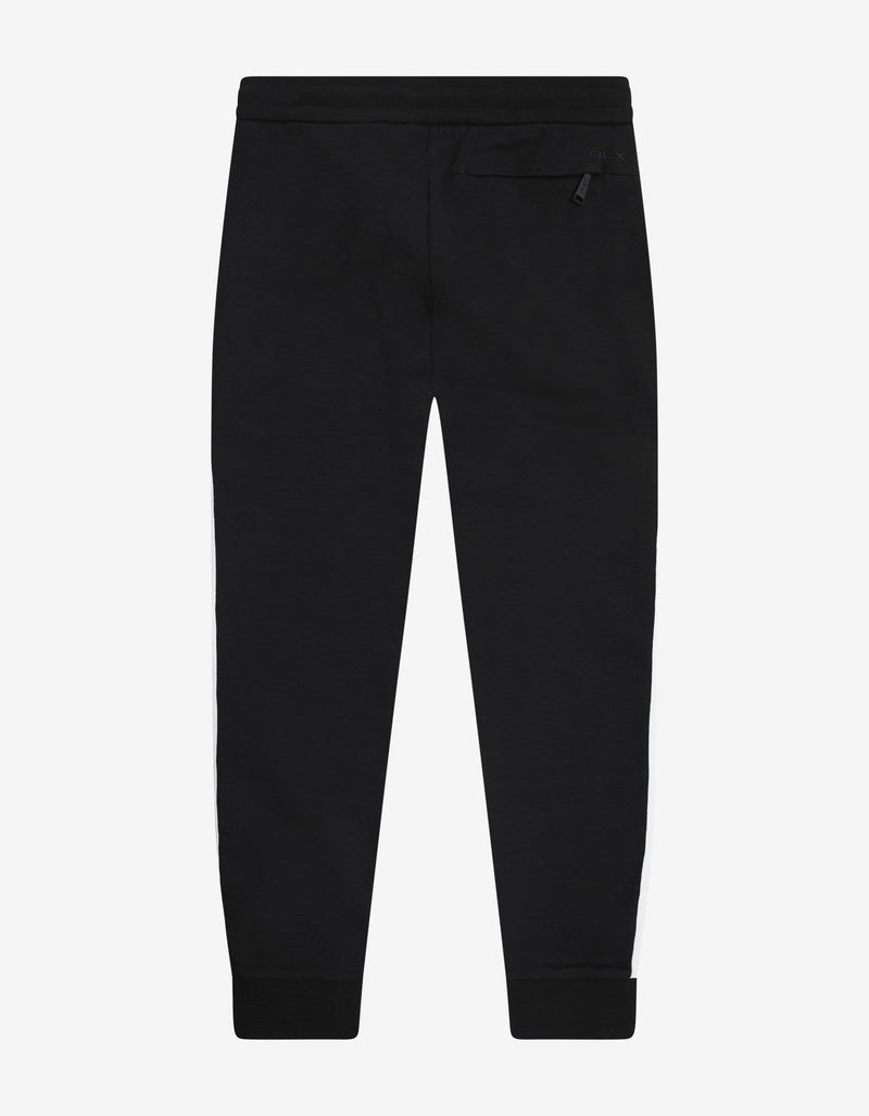 Ralph Lauren RLX Black RLX Logo Print Sweat Pants