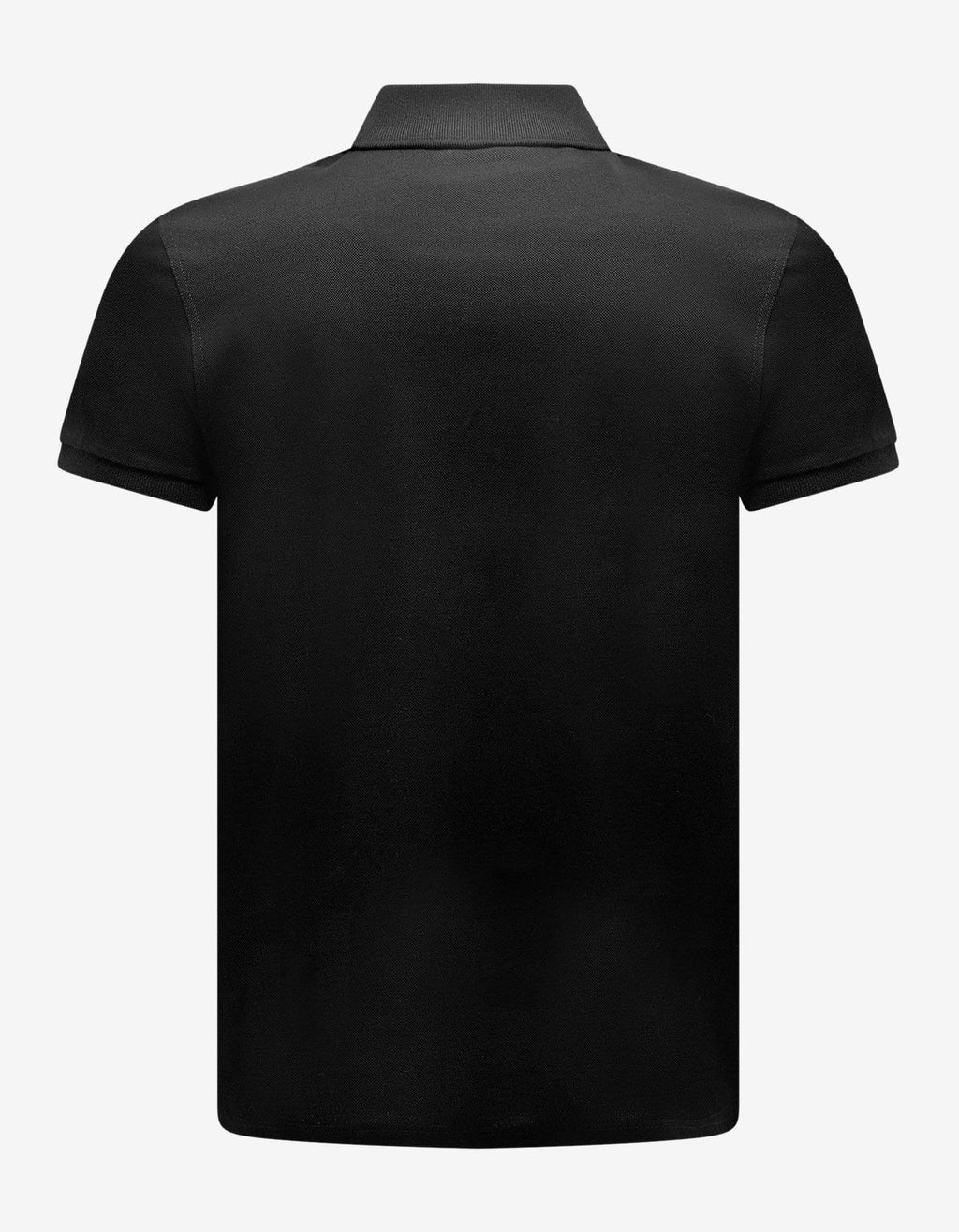 Saint Laurent Black Monogram Polo T-Shirt