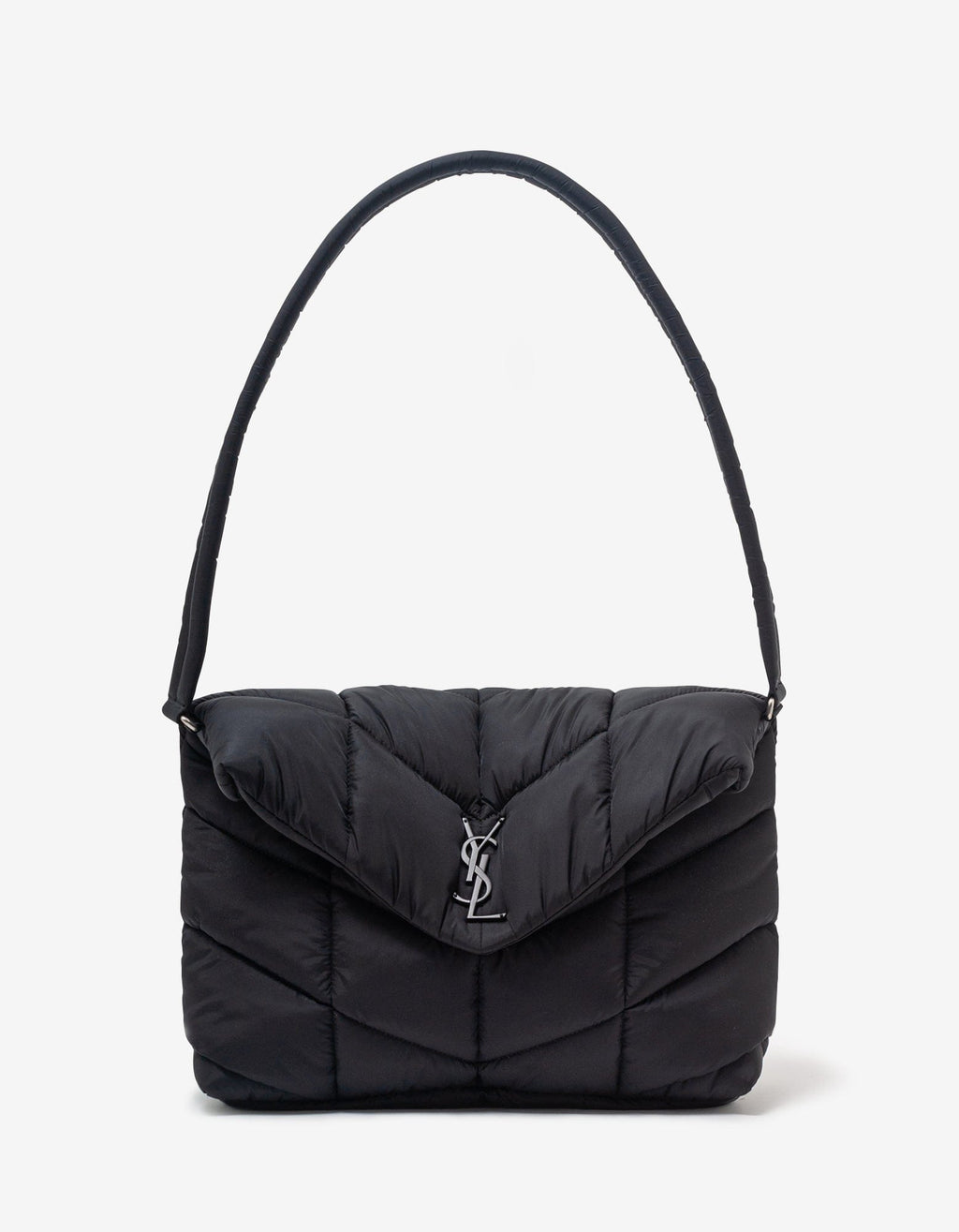 Saint Laurent Saint Laurent Black Puffer Messenger Bag