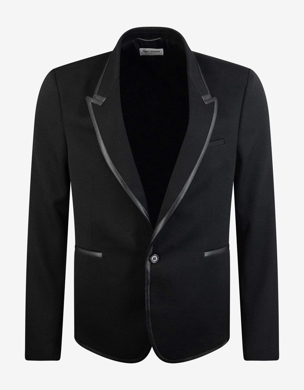 Saint Laurent Saint Laurent Black Tailored Wool Blazer