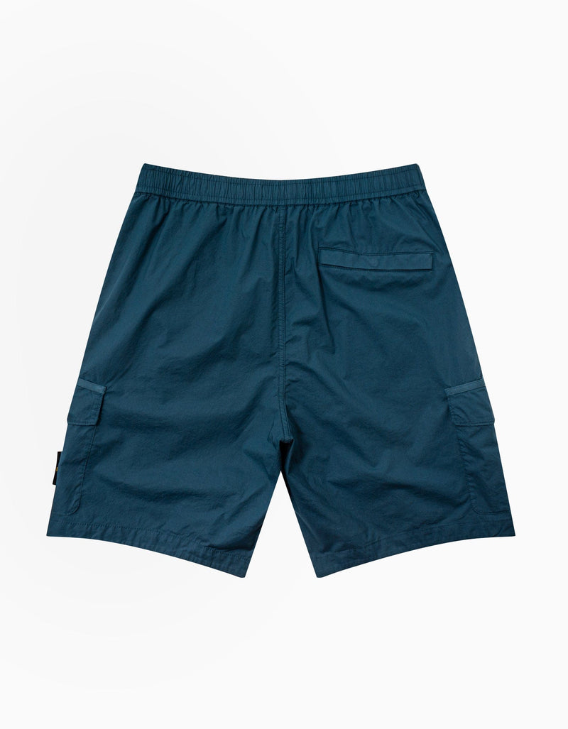 Stone Island Blue Cargo Bermuda Shorts