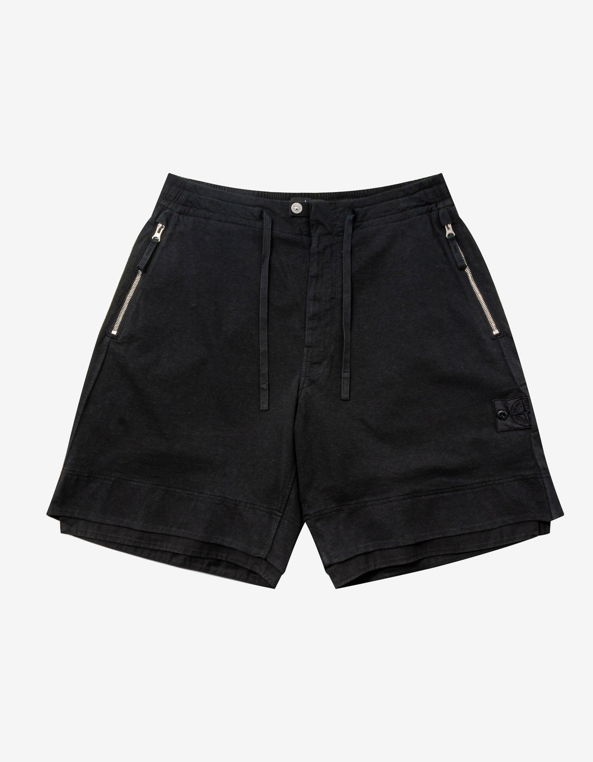 Stone Island Shadow Project Black Cotton Shorts
