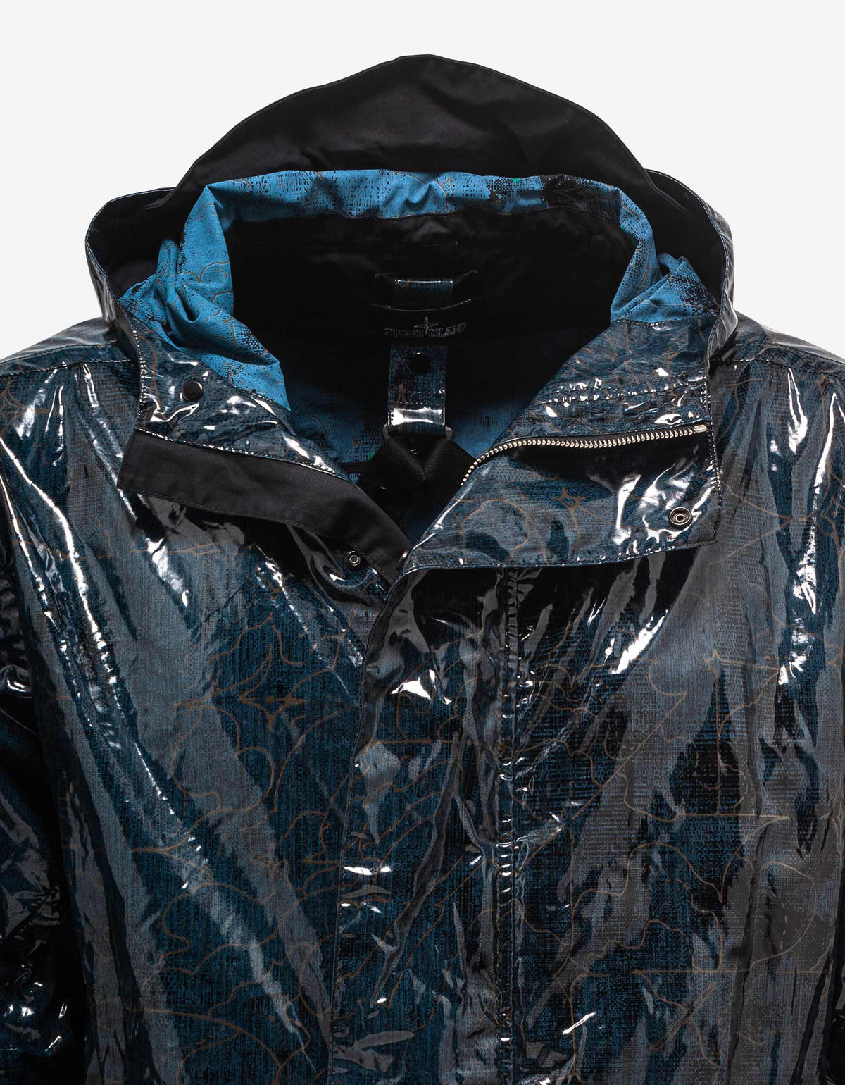 Stone Island Shadow Project Blue Chapter 1 Kagoule Parka