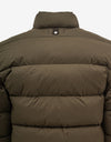 Stone Island Shadow Project Military Brown Padded Down Jacket