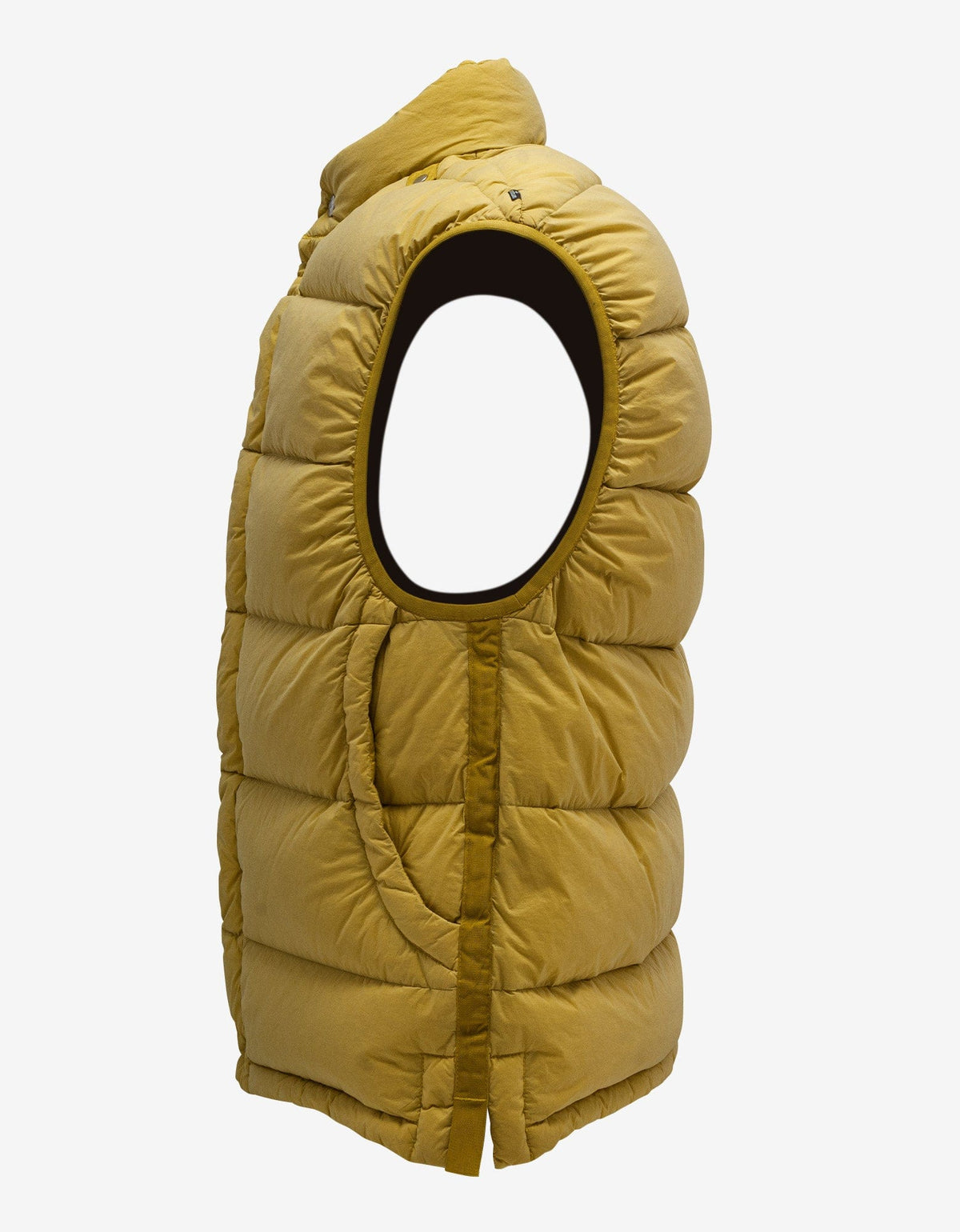 Stone Island Shadow Project Yellow Padded Down Gilet