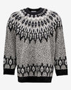 Valentino Animalier Graphic Wool Sweater