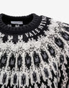 Valentino Animalier Graphic Wool Sweater