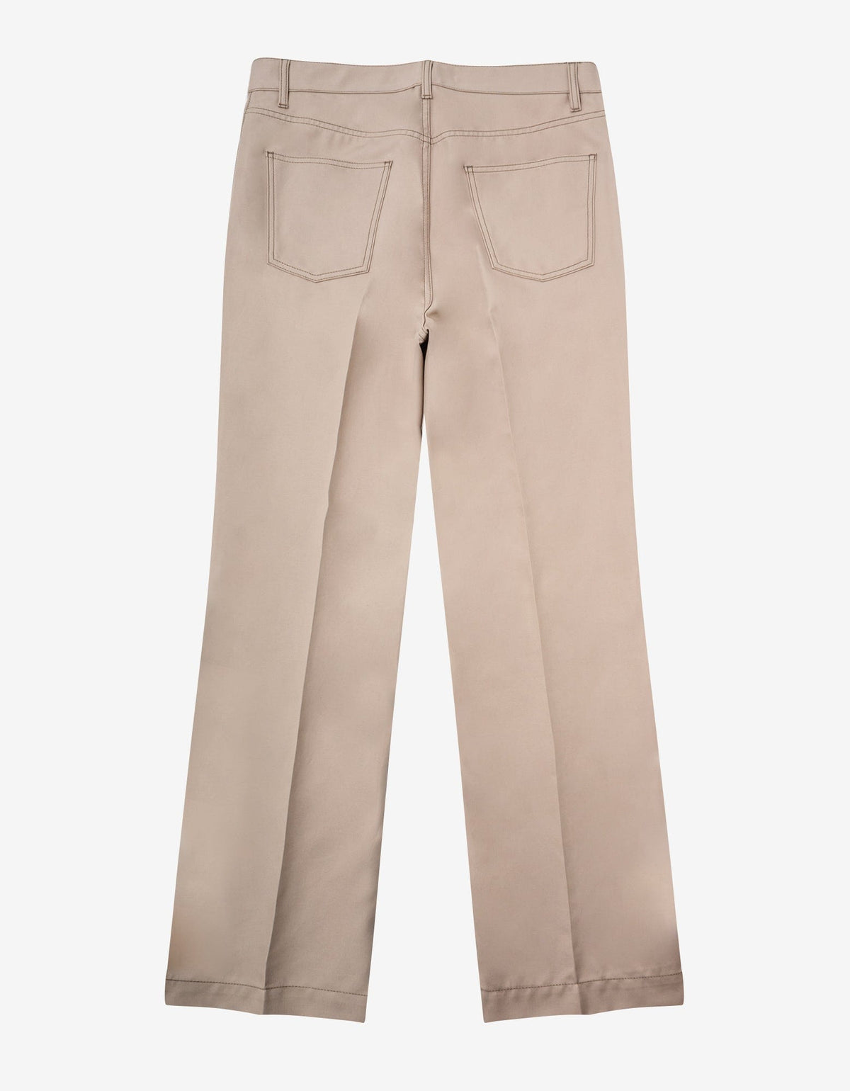 Valentino Beige Straight Fit Trousers