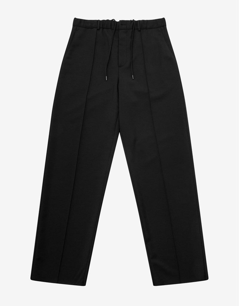 Valentino Black Mohair Trousers