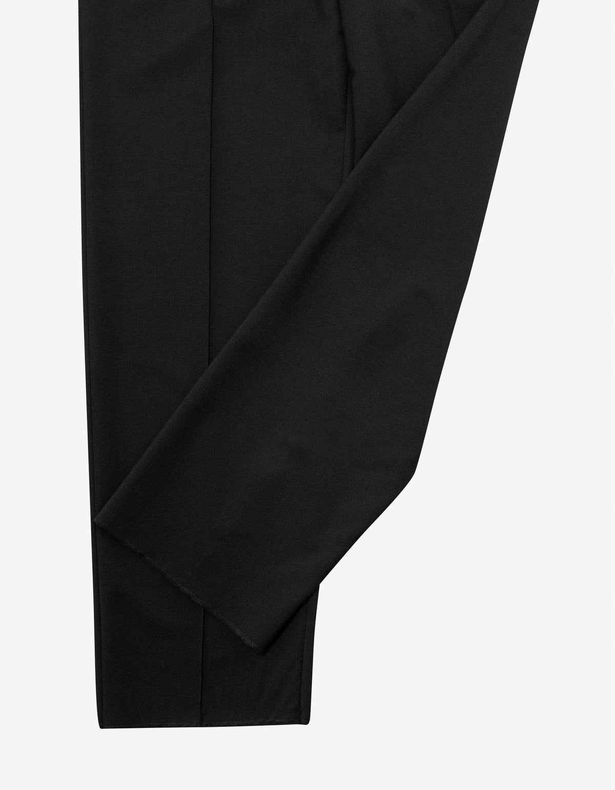 Valentino Black Mohair Trousers