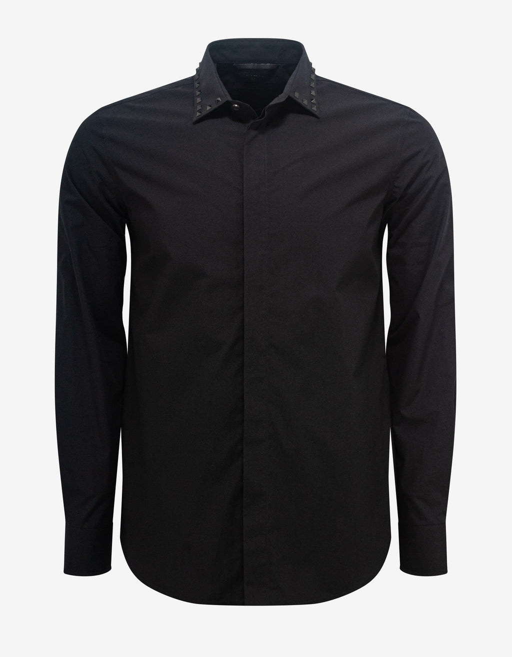 Valentino Valentino Black Untitled Stud Shirt