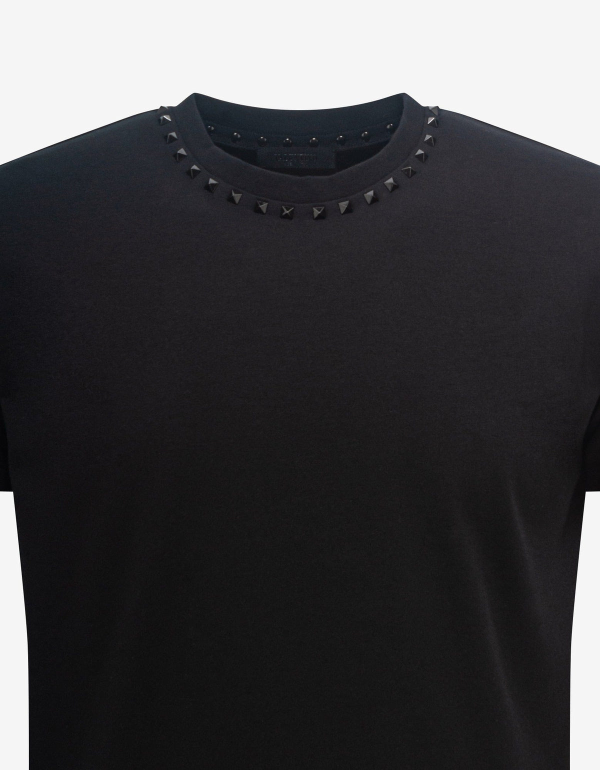 Valentino Black Untitled Stud T-Shirt