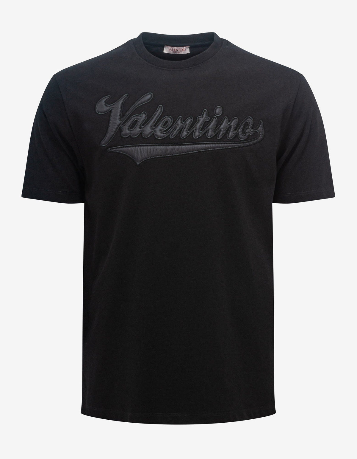 Valentino Black Varsity Logo T-Shirt