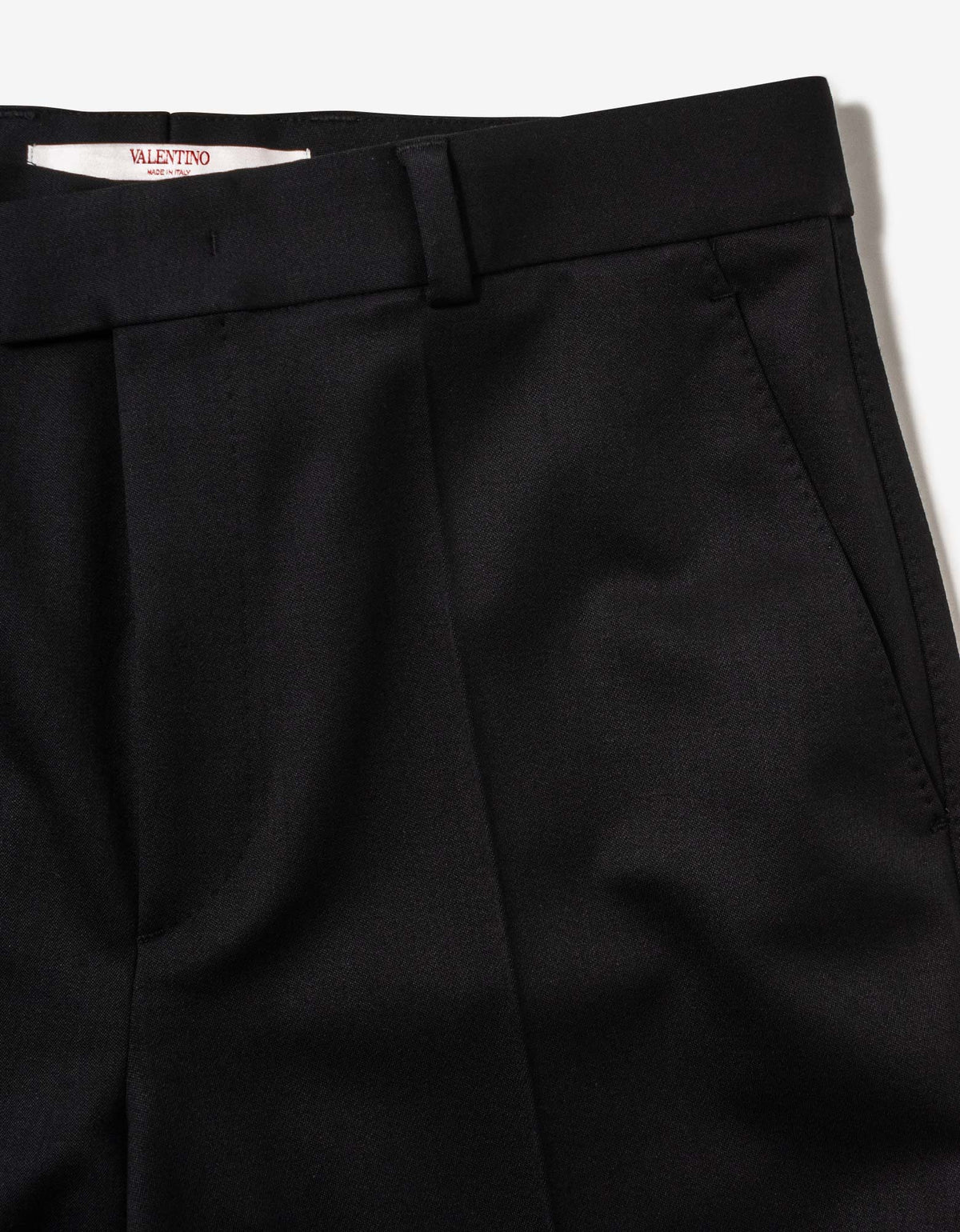 Valentino Black Wool Trouser
