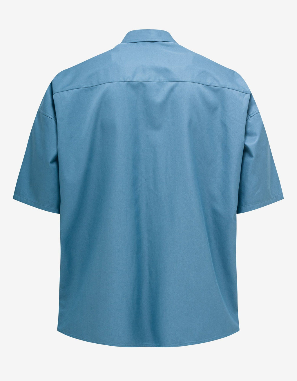 Valentino Blue Varsity Logo Short Sleeve Shirt