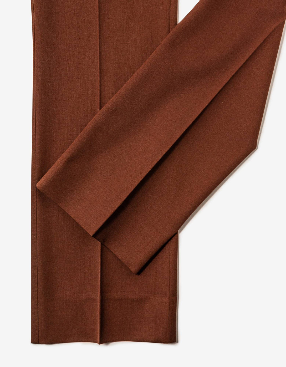 Valentino Brown Wool Trousers