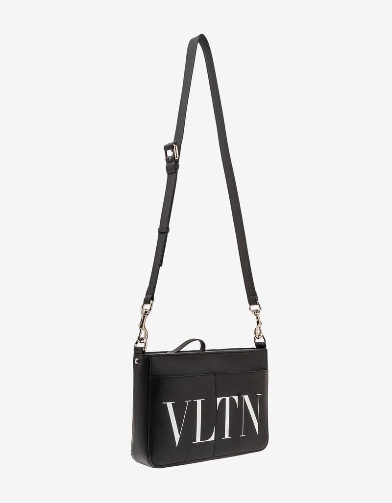 Valentino Garavani Black VLTN Crossbody Bag