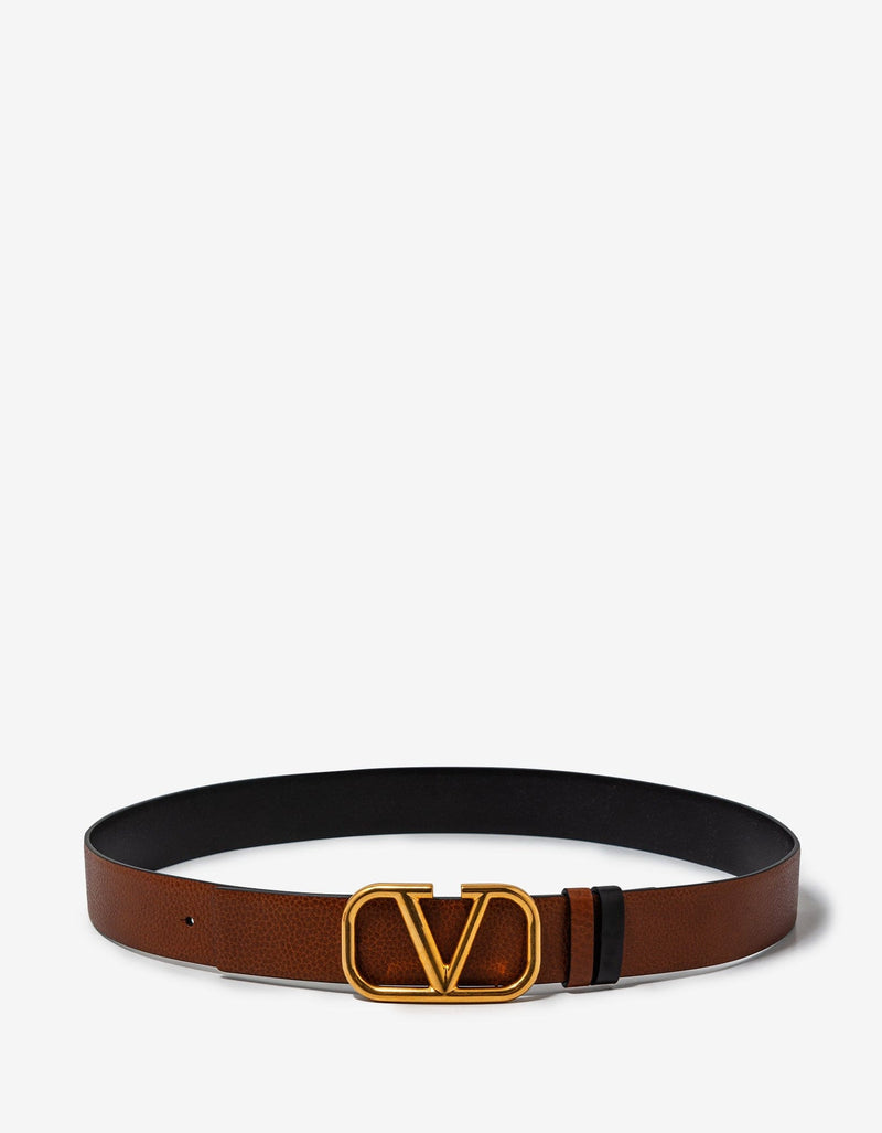 Valentino Garavani VLogo Signature Reversible Buckle Belt 35MM