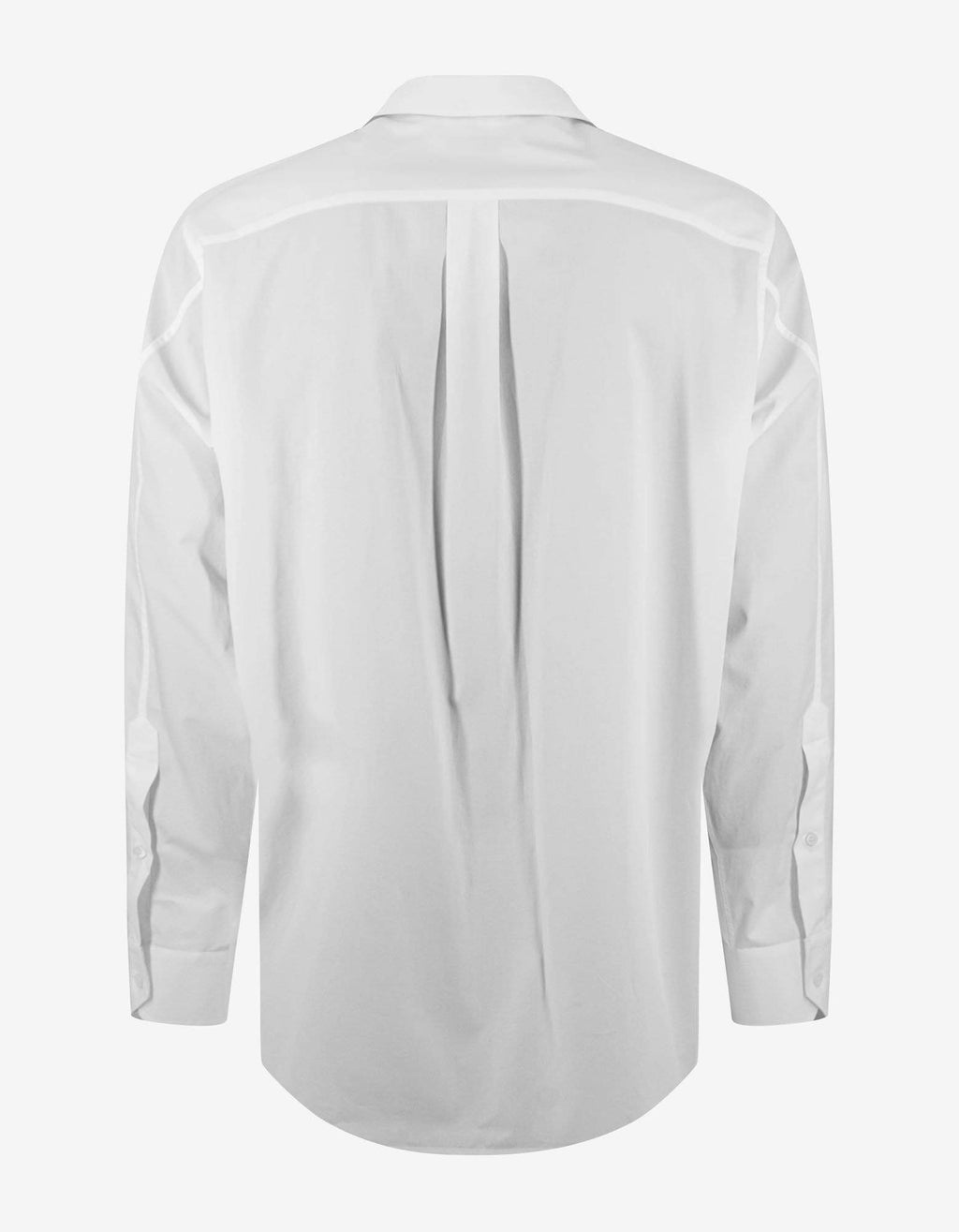 Valentino White Oversized Collar Shirt