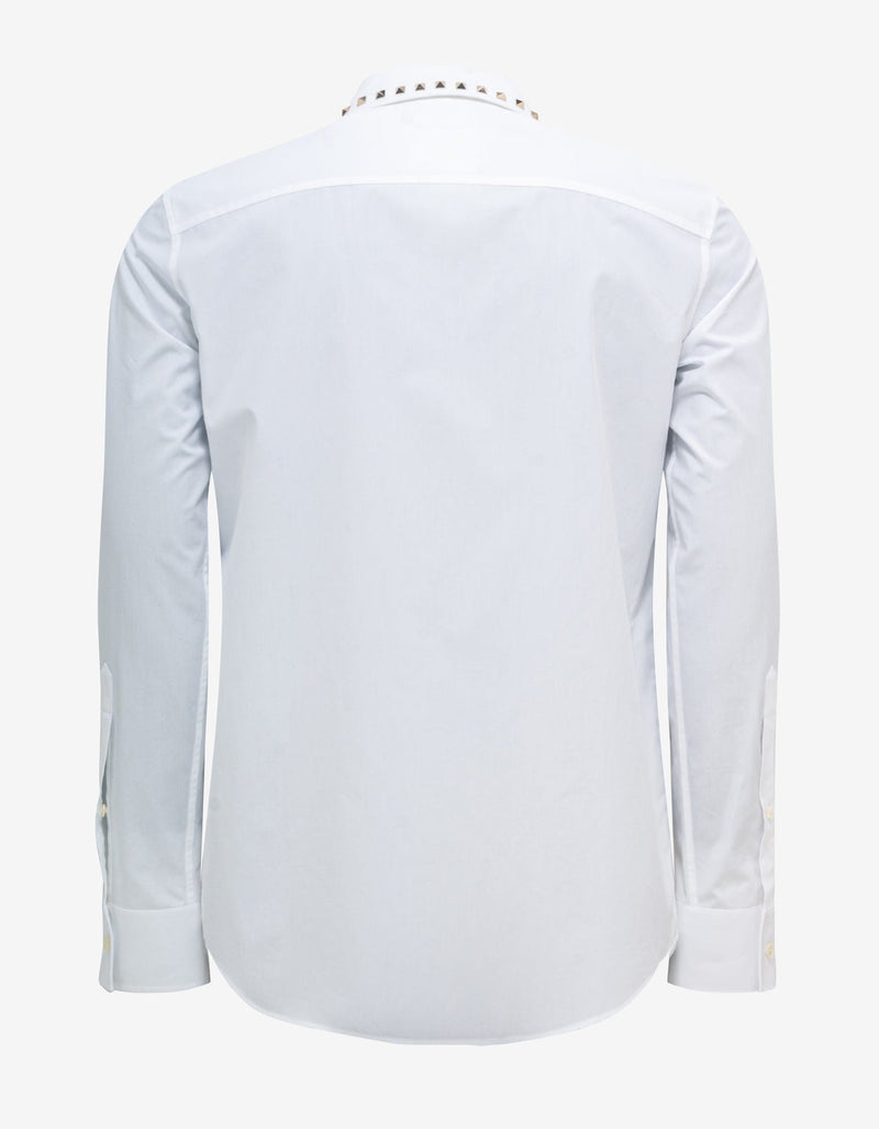 Valentino White Stud Shirt