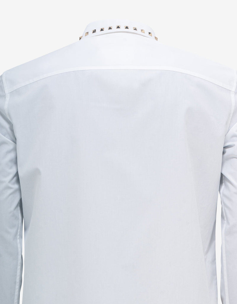 Valentino White Stud Shirt