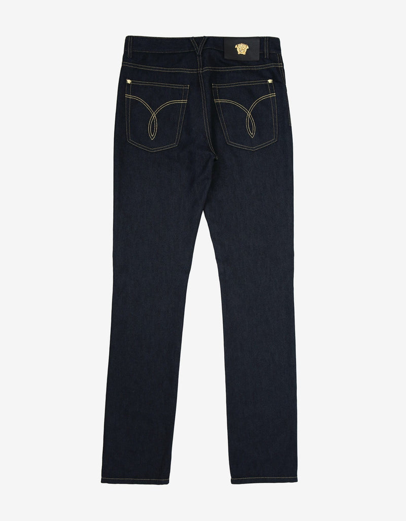 Versace Indigo Dye Denim Jeans