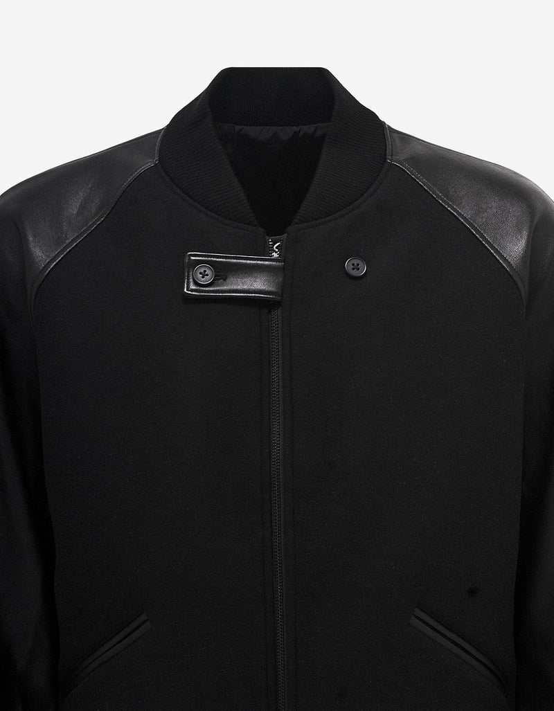 Y-3 Black Classic Varsity Jacket