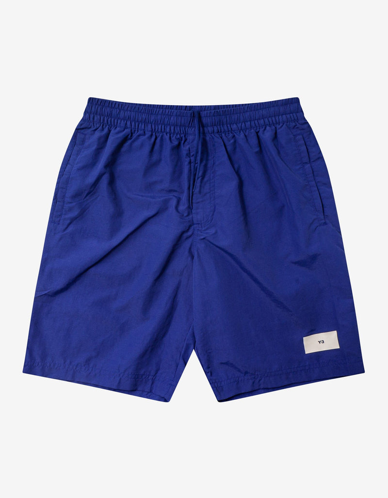 Y-3 Blue Mid-length Swim Shorts